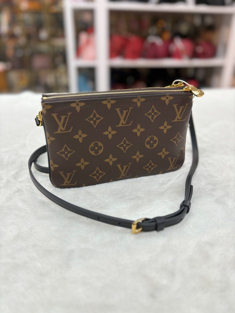 Louis Vuitton Double Pochette Luxury Bags Wallets on Carousell