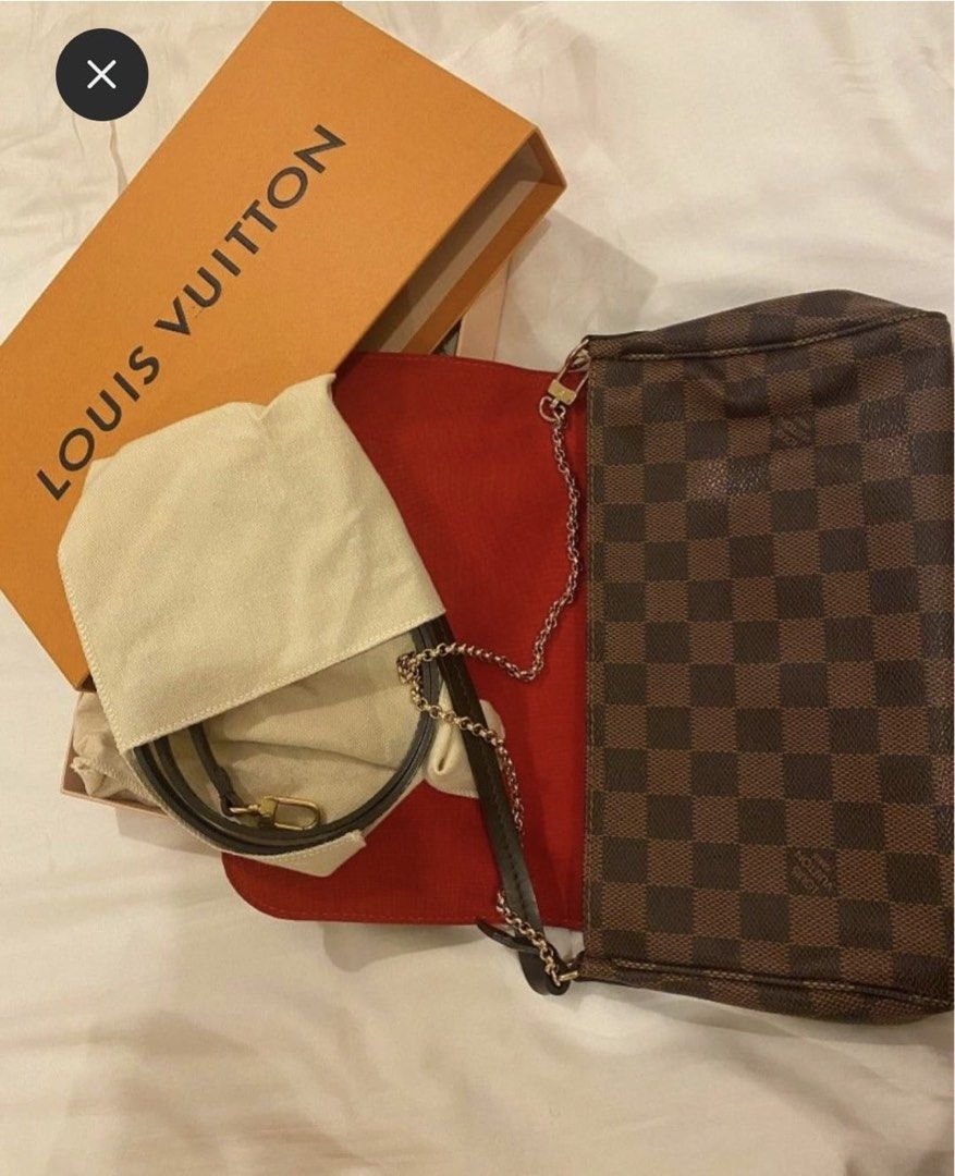 Louis Vuitton, Bags, Louis Vuitton Favorite Pm In Excellent Preloved  Condition Comes With Coa