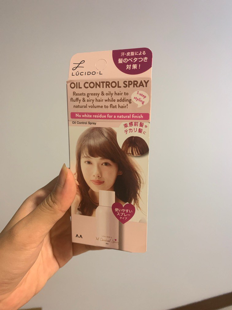 LucidoL Oil Control Spray, Beauty & Personal Care, Hair on Carousell