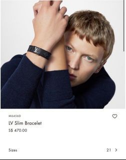 Louis Vuitton 2021-22FW Forever young bracelet (M69584)