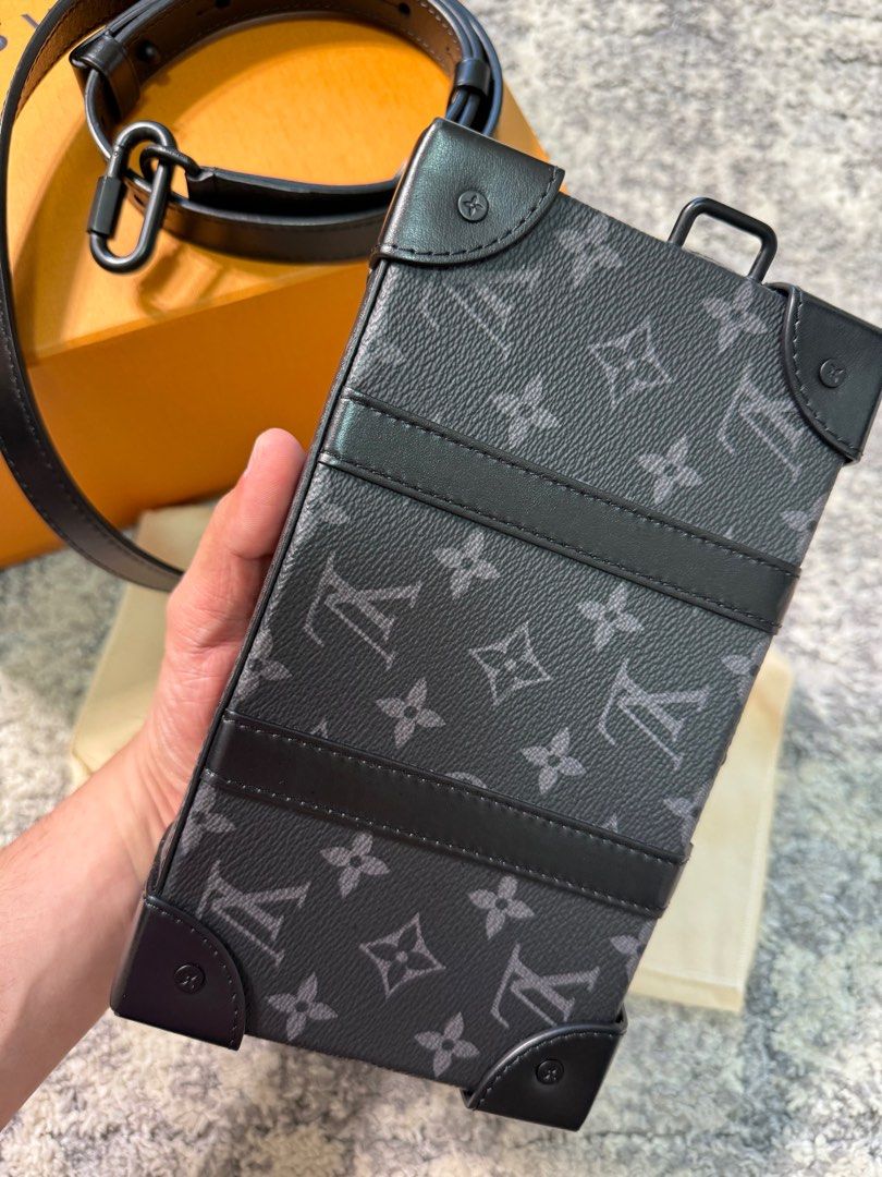 LOUIS VUITTON LV X Yk Soft Trunk Wearable Wallet Black Taurillon