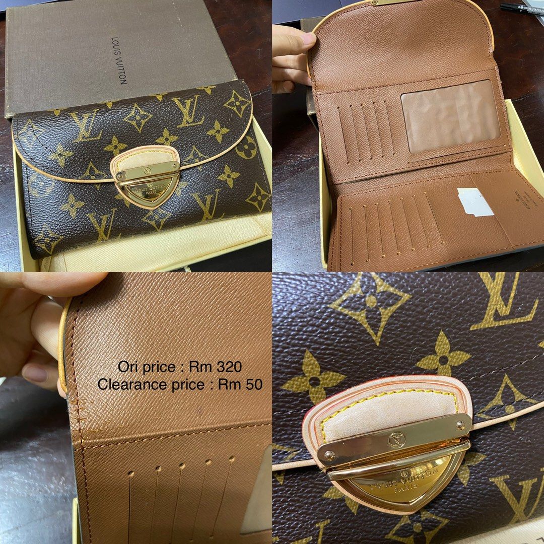 Louis Vuitton Emilie Wallet, Luxury, Bags & Wallets on Carousell