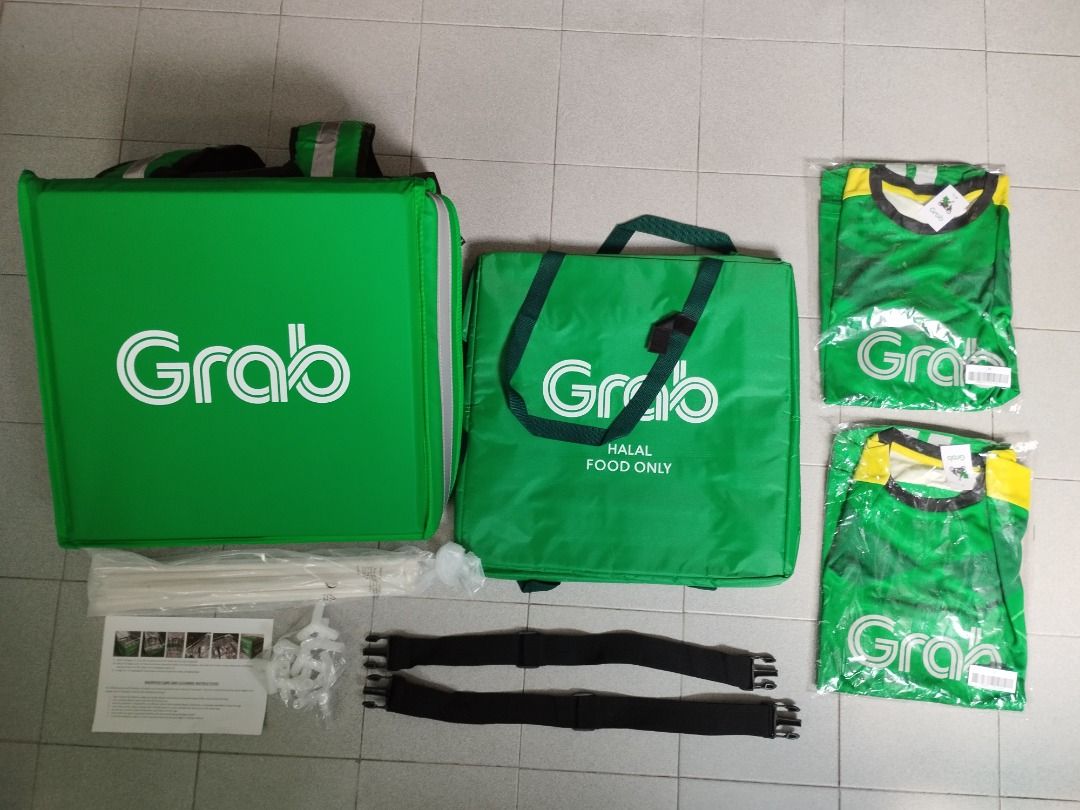 Grab food delivery bag size best sale