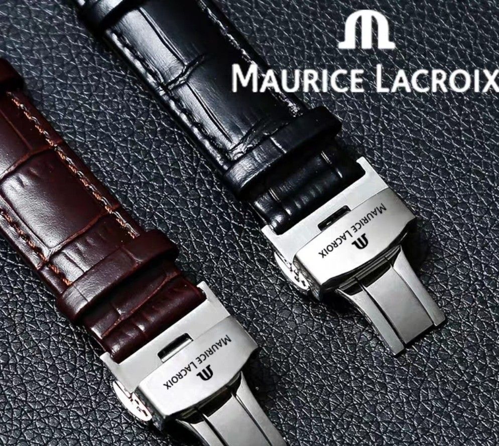 Maurice LaCroix Replacement Watch Strap Aftermarket stainless steel or leather. Leather from 50 add 15 clasp. Stainless Steel from 75