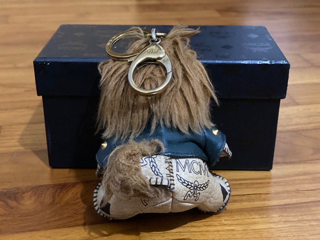 MCM Lion Keychain