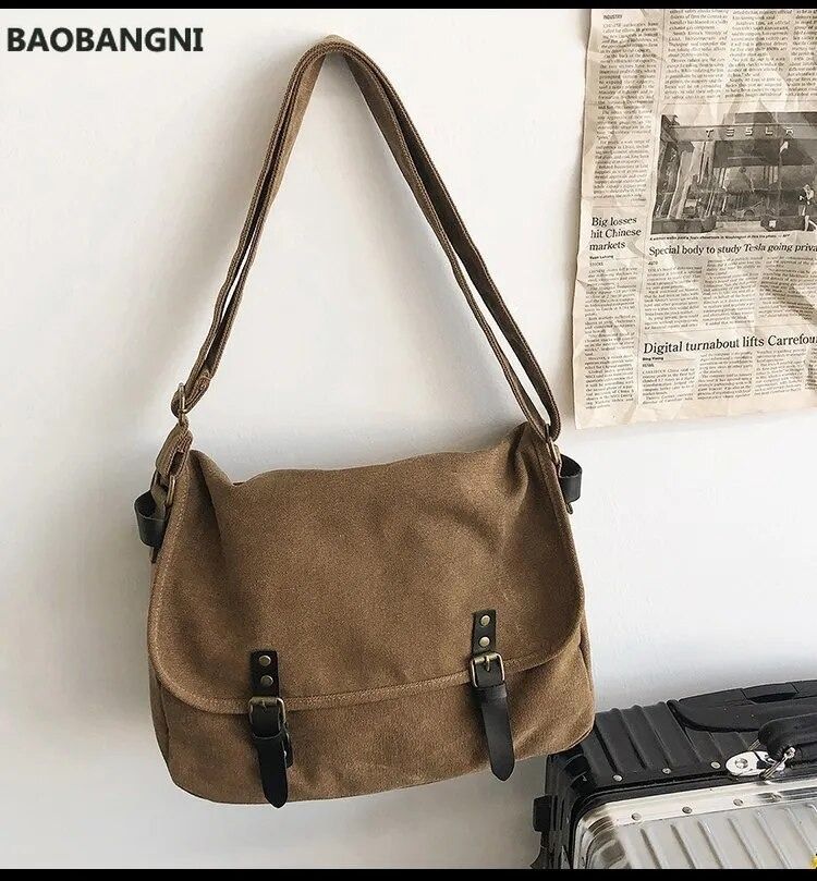 Canvas crossbody bag men hotsell