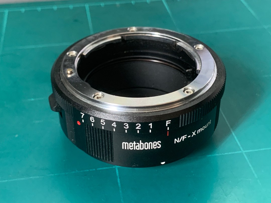 Metabones N/F-X mount, 攝影器材, 鏡頭及裝備- Carousell