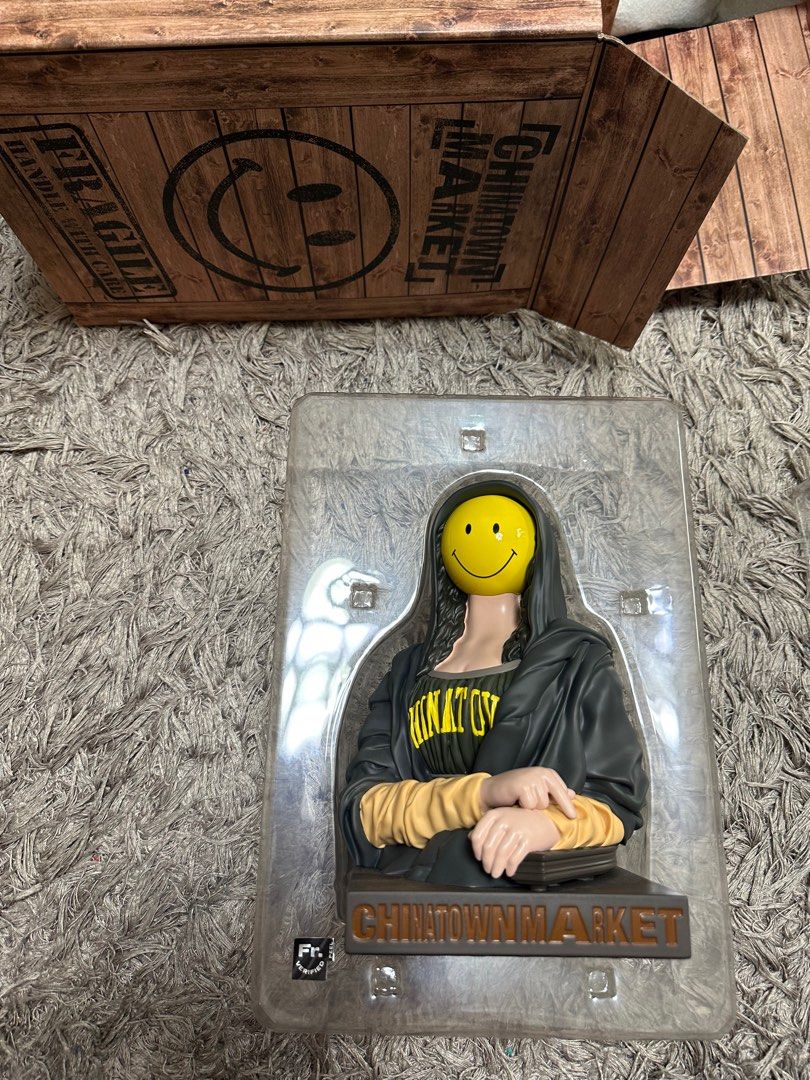 Mighty jaxx x China town market smiley Mona Lisa, 興趣及遊戲, 玩具