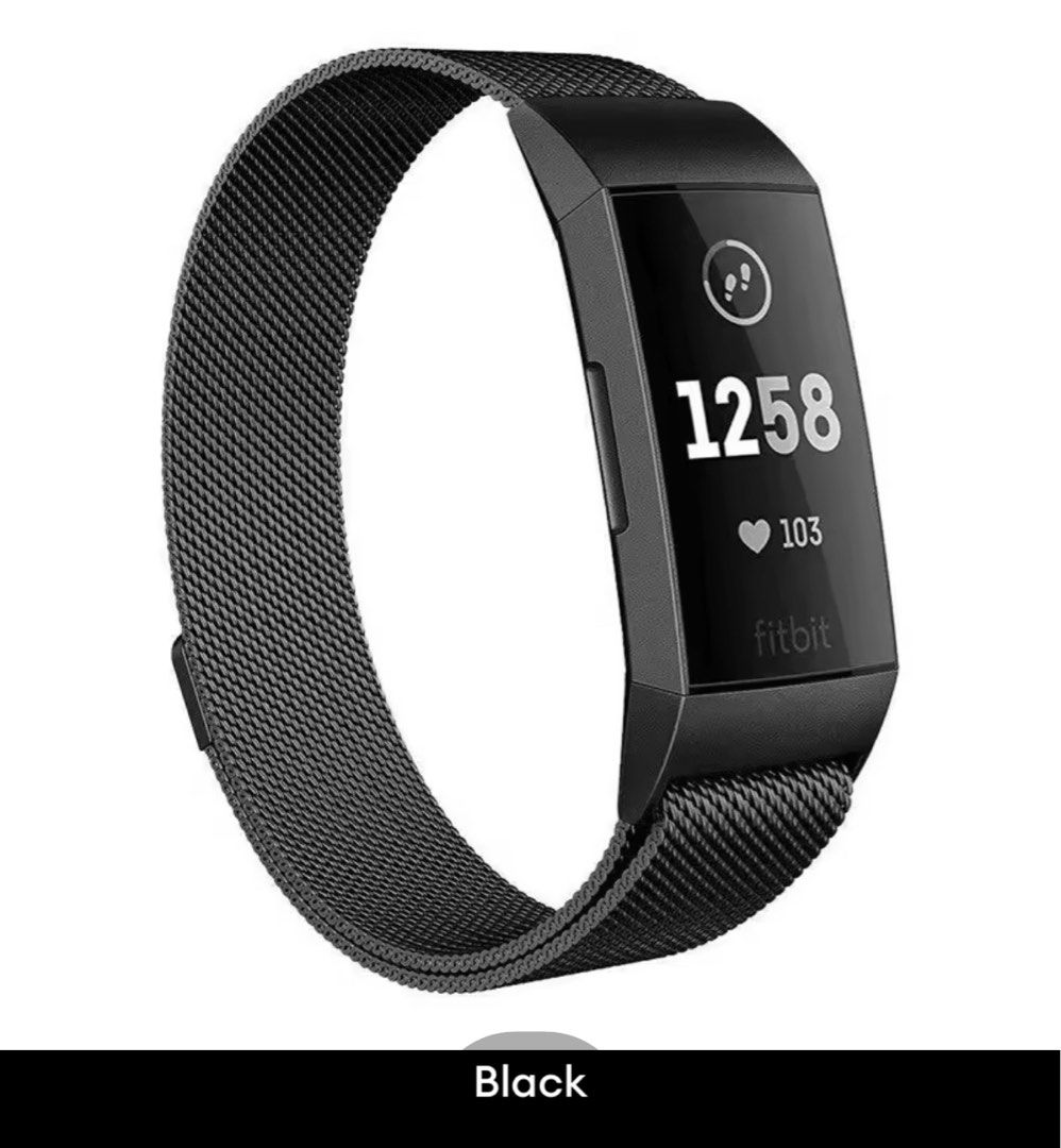 Fitbit charge 3 deals bands metal