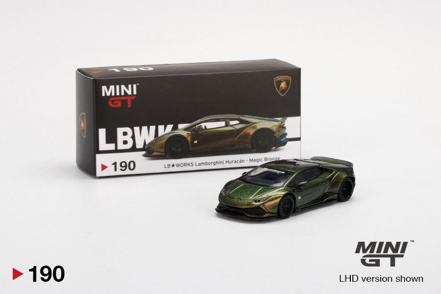 REVIEW: AUTOart Lamborghini Huracan LB-Works 未開封 LB☆WORKS Lamborghini  Huracan Magic Bronze 190 LBWK MINIGT ランボルギーニ ウラカン マジックブロンズ