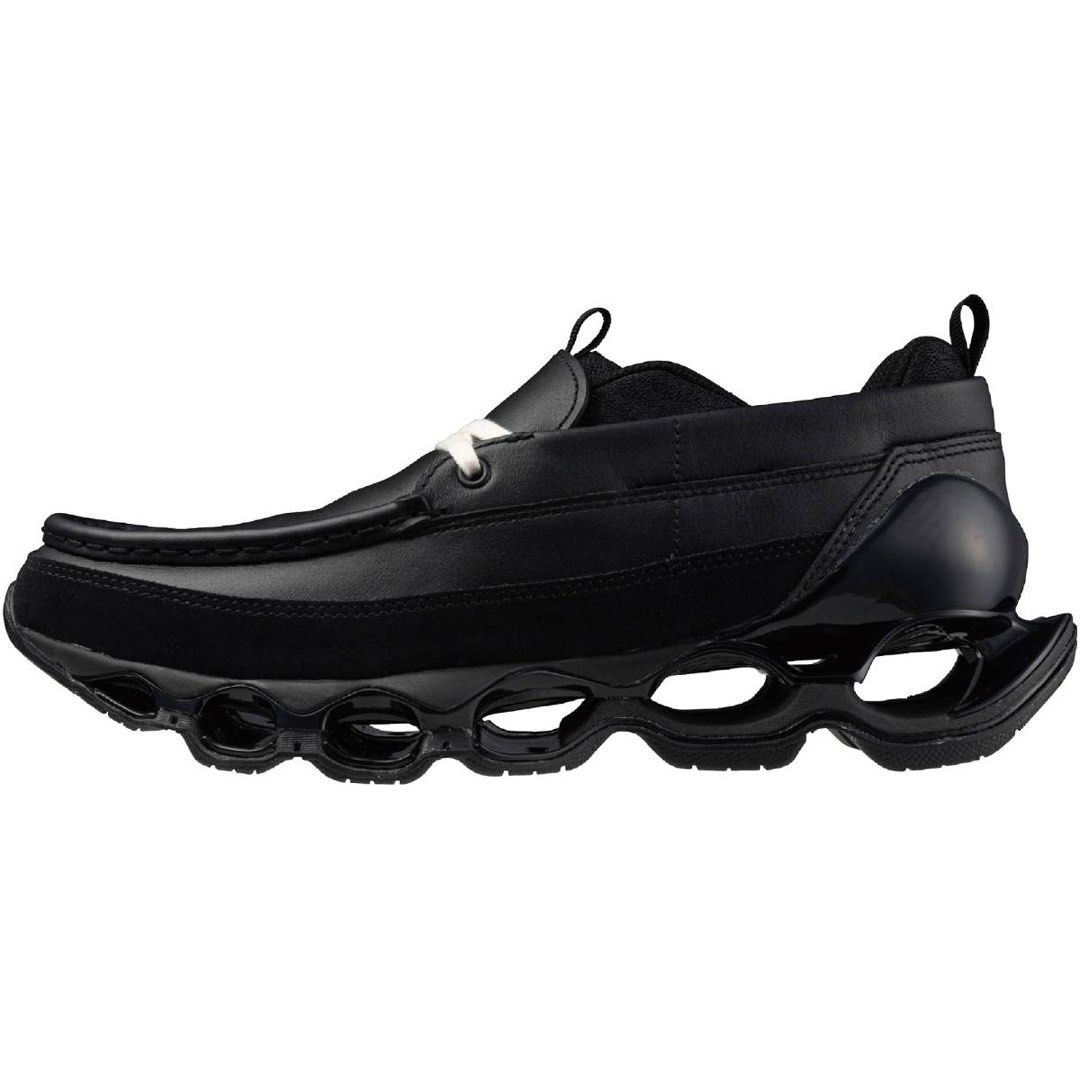 MIZUNO Wave Prophecy Moc Black us 9, 男裝, 鞋, 波鞋- Carousell