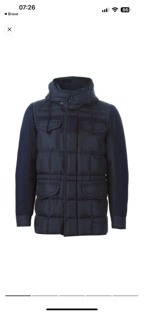 Moncler jacob padded jacket best sale