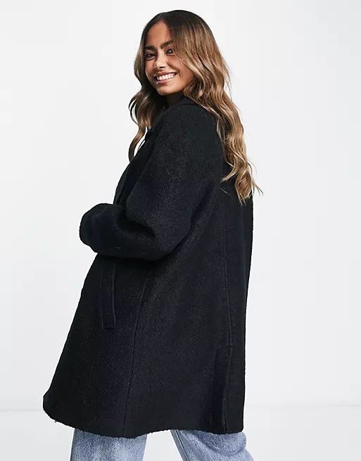 Monki boucle jacket hot sale