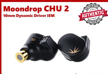 MOONDROP CHU II in-Ear Headphone High Performance Dynamic Driver IEMs  Interchang