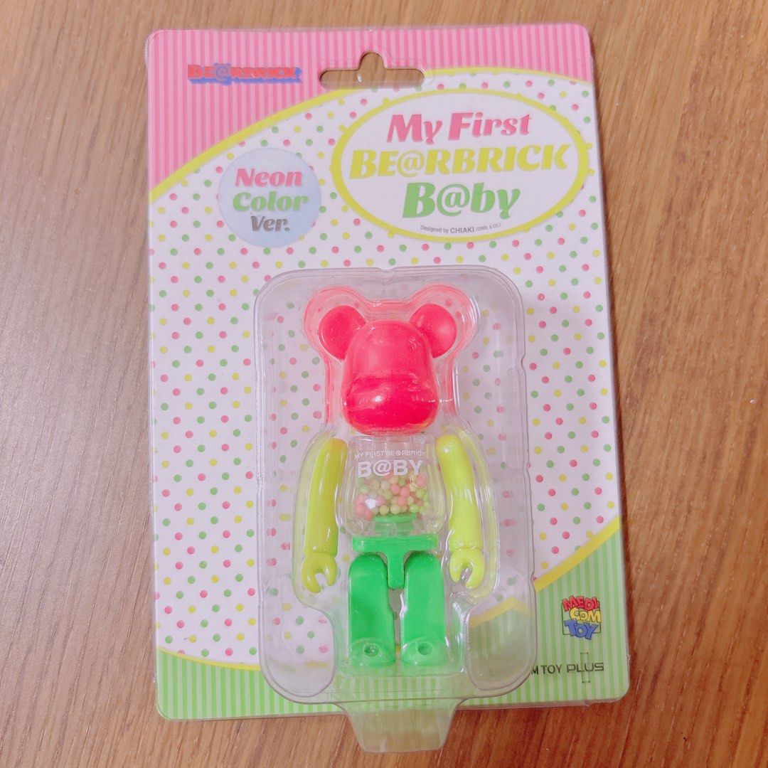 100% u0026 400% MY FIRST BE@RBRICK B@BY NEON-