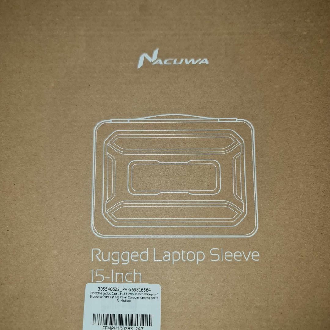 Nacuwa Laptop Sleeve Hahrd Shell