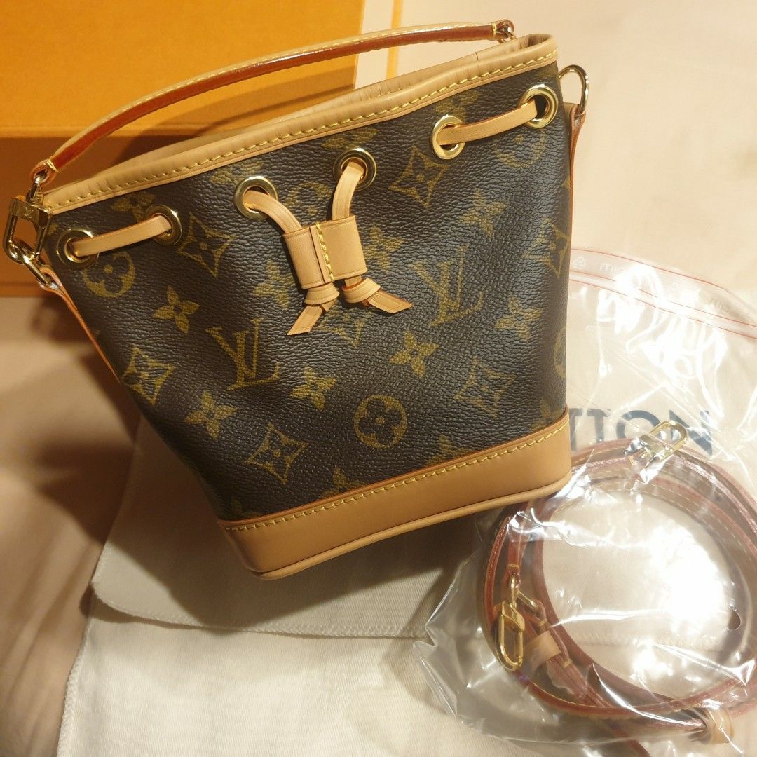 Louis Vuitton Nano Noe, Luxury, Bags & Wallets on Carousell