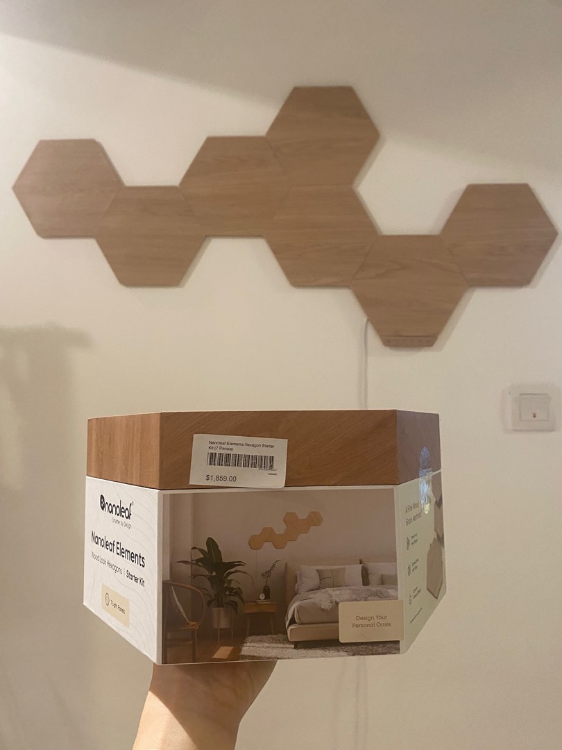 Nanoleaf Element 智能音樂變色燈 [連保養], 家庭電器, 其他家庭電器 - Carousell