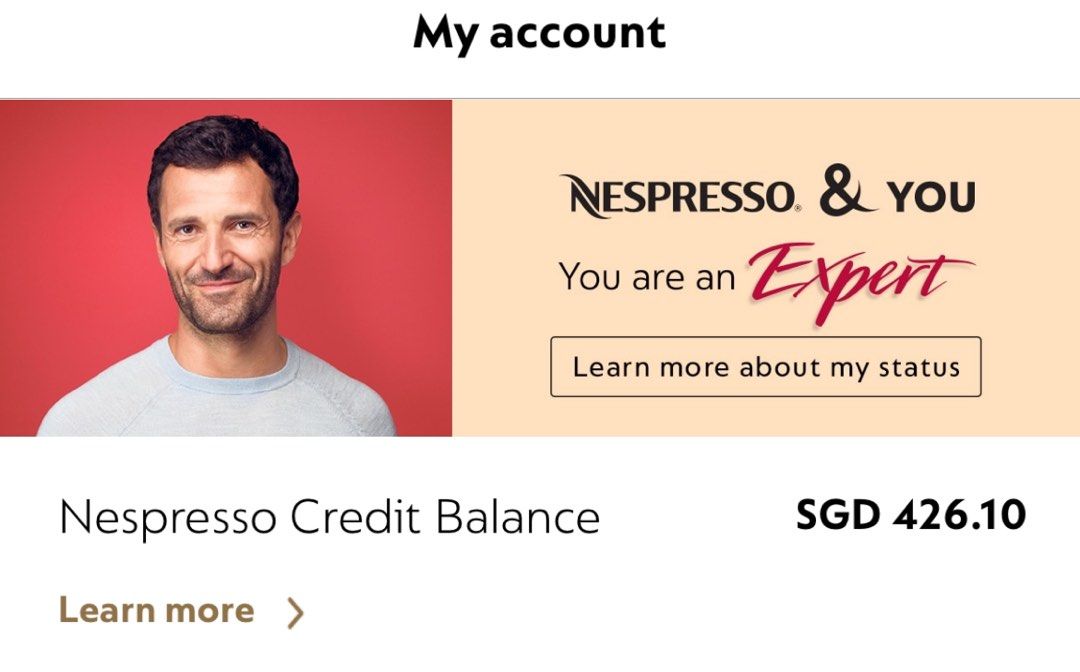 Nespresso Credits, Tickets & Vouchers, Store Credits on Carousell
