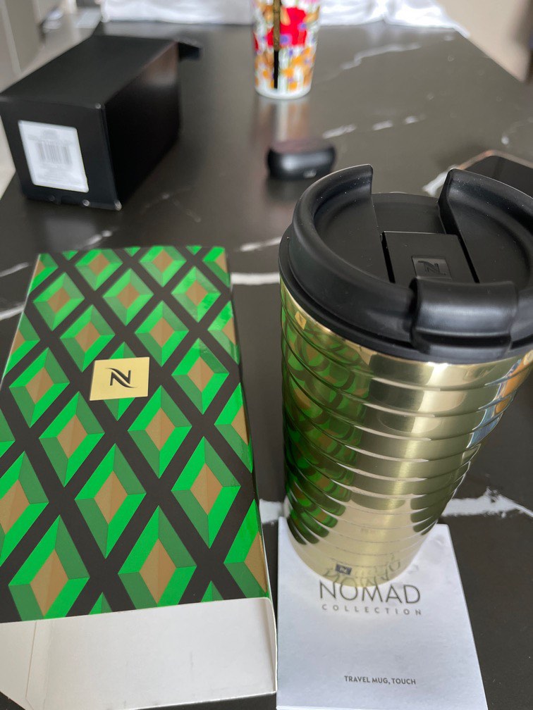 Limited Edition NOMAD Golden Travel Mug, Touch​