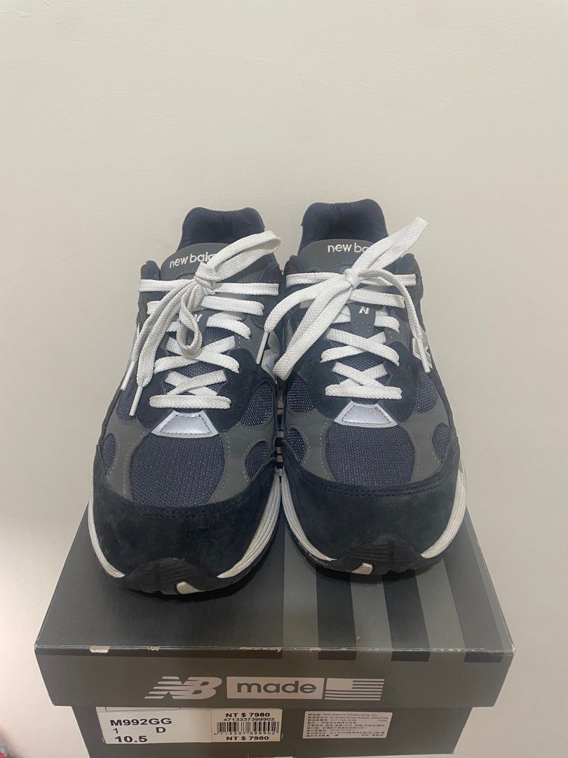 新品 NEW BALANCE 992 GG 26.5cm D navy-