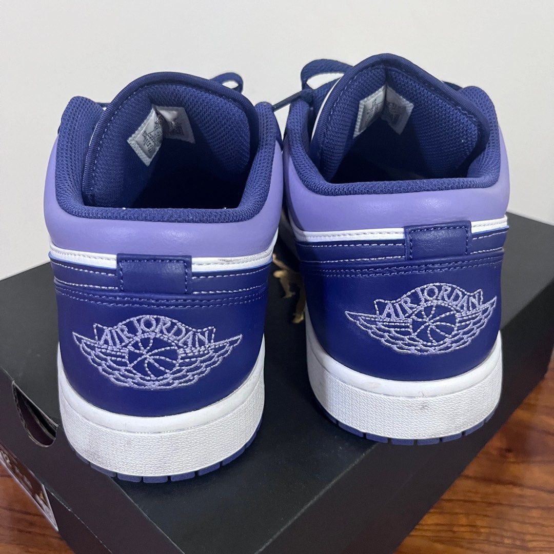 Nike Air Jordan 1 Low Sky J Purple 白紫葡萄 553558-515 尺寸 US12