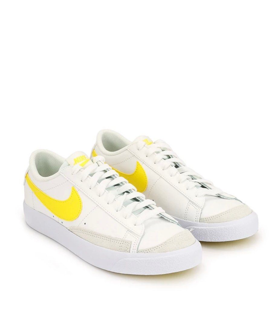 Nike Blazer Low Yellow Swoosh Size 38 fixed Price