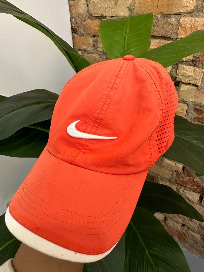 Orange nike golf hat store