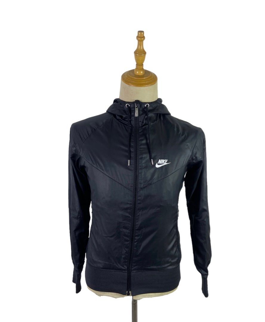 Nike windrunner leather jacket discount