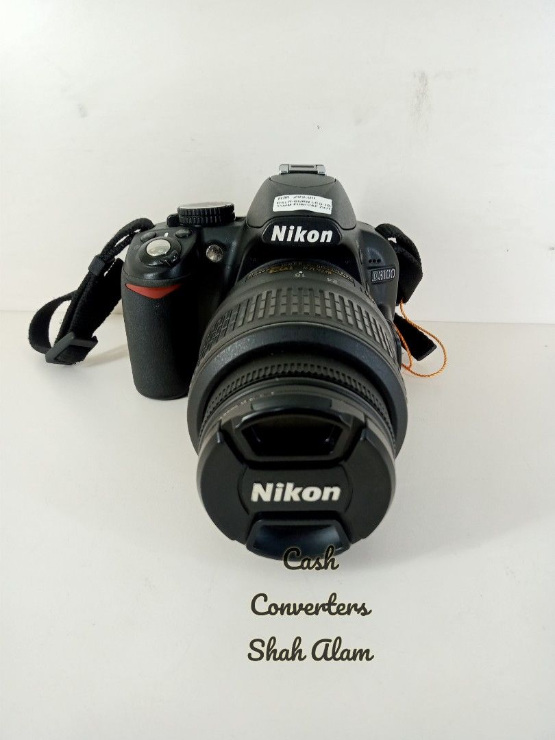 Nikon D3100 Camera DSLR With Lens 1855mm Screenburn,AF not Functioning