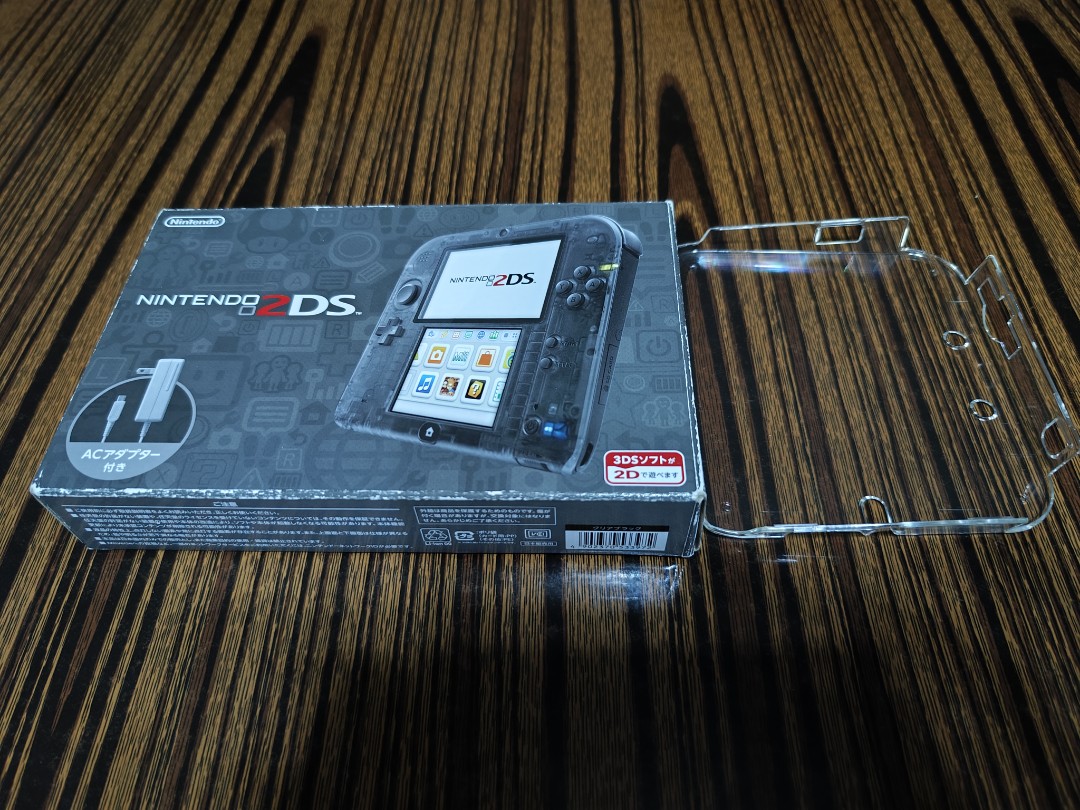 Nintendo 2ds 透黑, 電子遊戲, 電子遊戲機, Nintendo 任天堂- Carousell