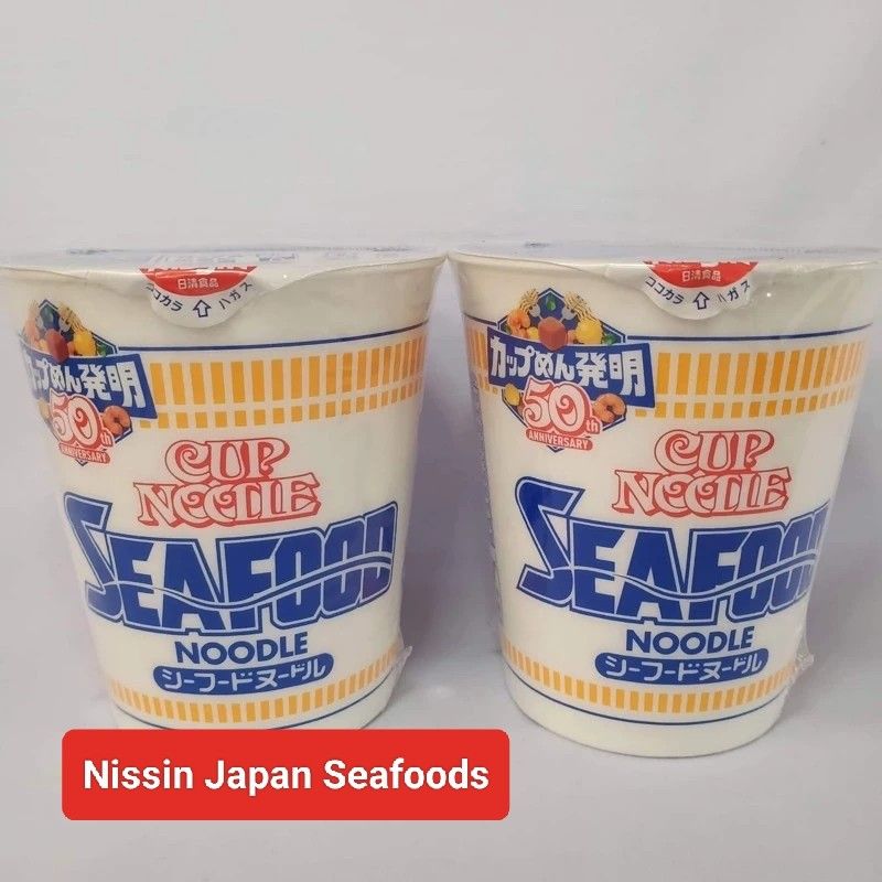 Nissin Cup Noodles Seafoods, Food & Drinks, Rice & Noodles on Carousell