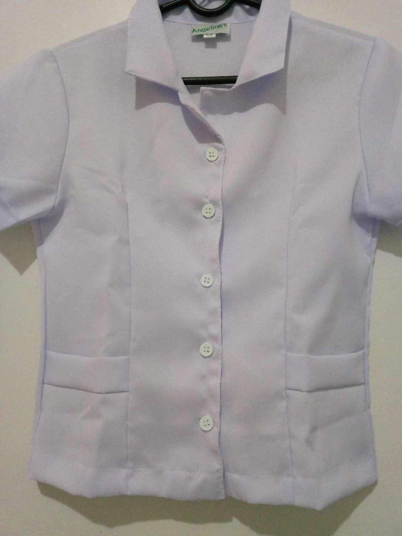 NURSE COSTUME | CAREER ATTIRE (Category: Sets or Coordinates) located in Batangas. Submitted by declutter_harleth (Listing ID 1264109050, Image 2). Description: Blouse: 15 chest 19 length Skirts: 15 length (garterizes waist) Size for aged 12 years old Brand new never worn Maganda ang tela & yung tahi pulido LAST PRICE POSTED..