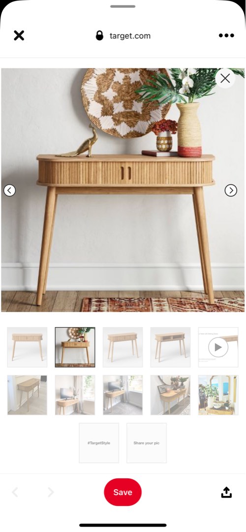 OPALHOUSE ADELPHA CONSOLE TABLE, Furniture & Home Living, Furniture, TV