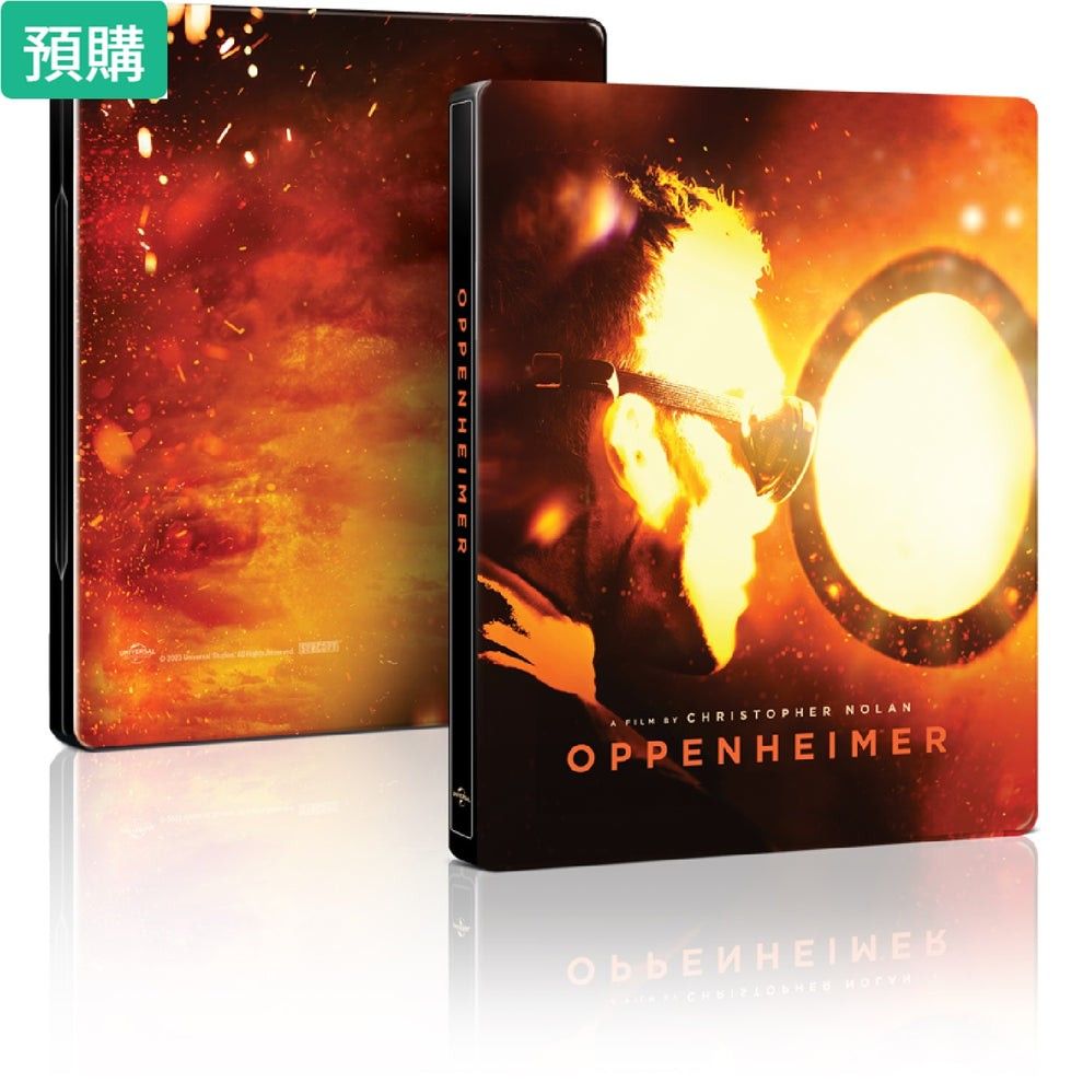 Oppenheimer《奧本海默》(2023) (三碟裝) (4K Ultra HD + Blu-ray