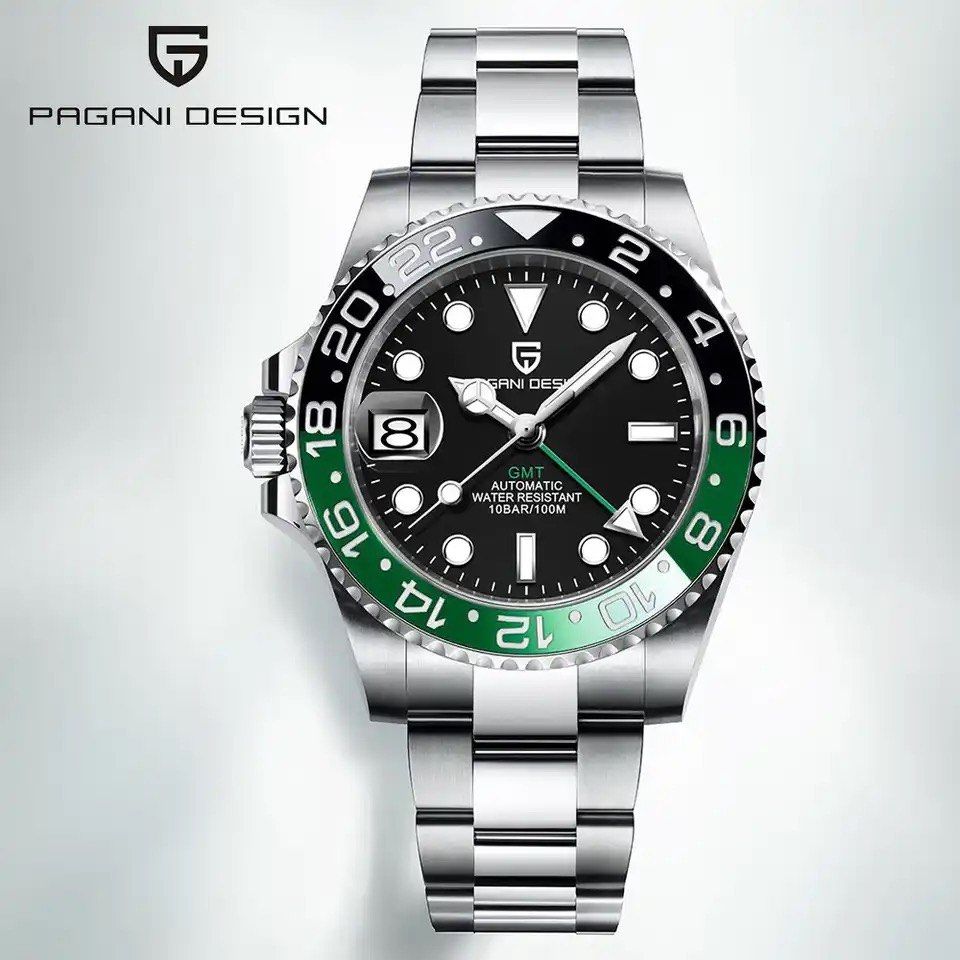 PAGANI DESIGN PD 1662 Luxury GMT Men Mechanical Wristwatch