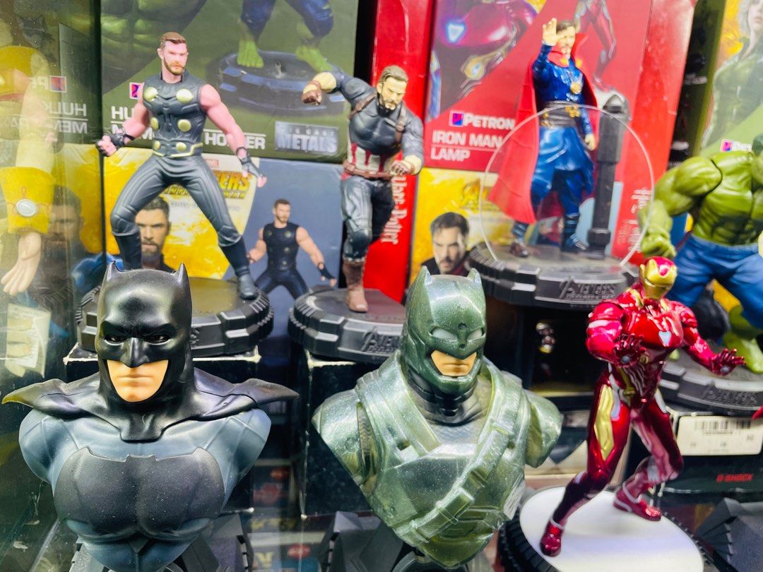 Petron marvel/dc set (Category: Action & Battle Toys) located in Makati City. Submitted by tomypom (Listing ID 1264112267, Image 3). Description: Authentic petron Marvel and Dc set All in for only 3,999 pesos Marvel comes with box Dc no box still in great condition. Marvel bnew. .