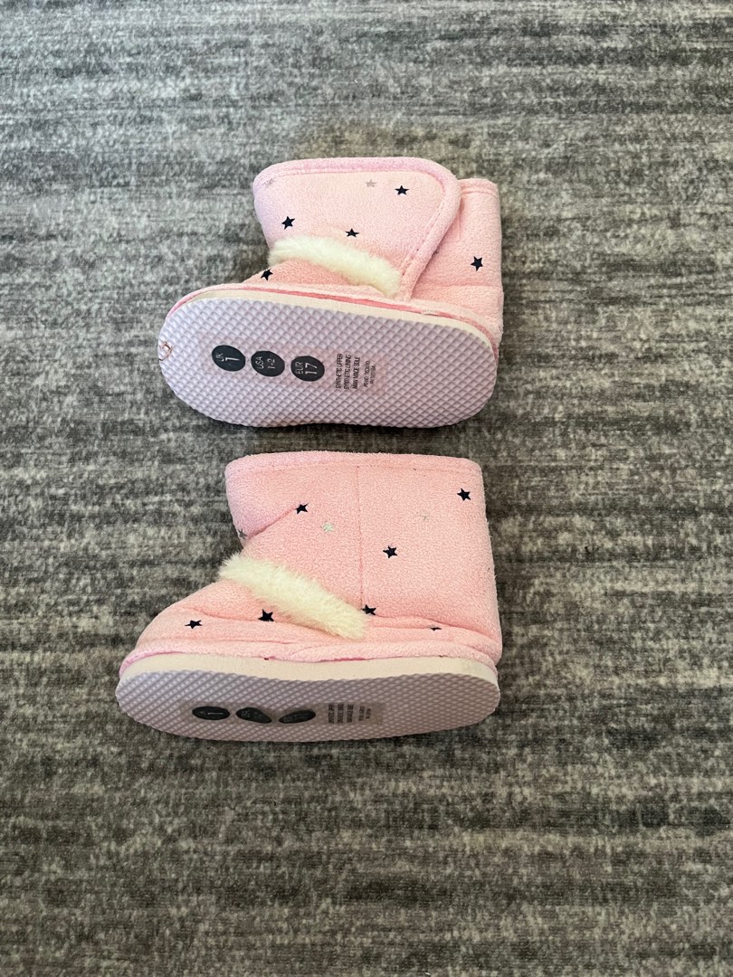 Girls pink fur boots shop