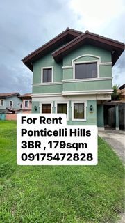 Ponticelli Hills 3BR For Rent