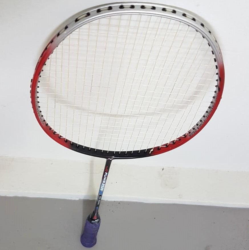 Premium Kason FUWA 2526 GR Badminton Racket, Graphite Frame, Square ...