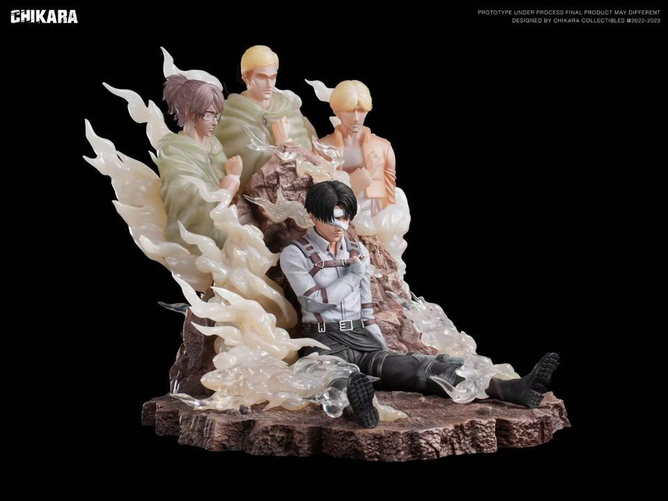 Attack on titan resin statue clearance