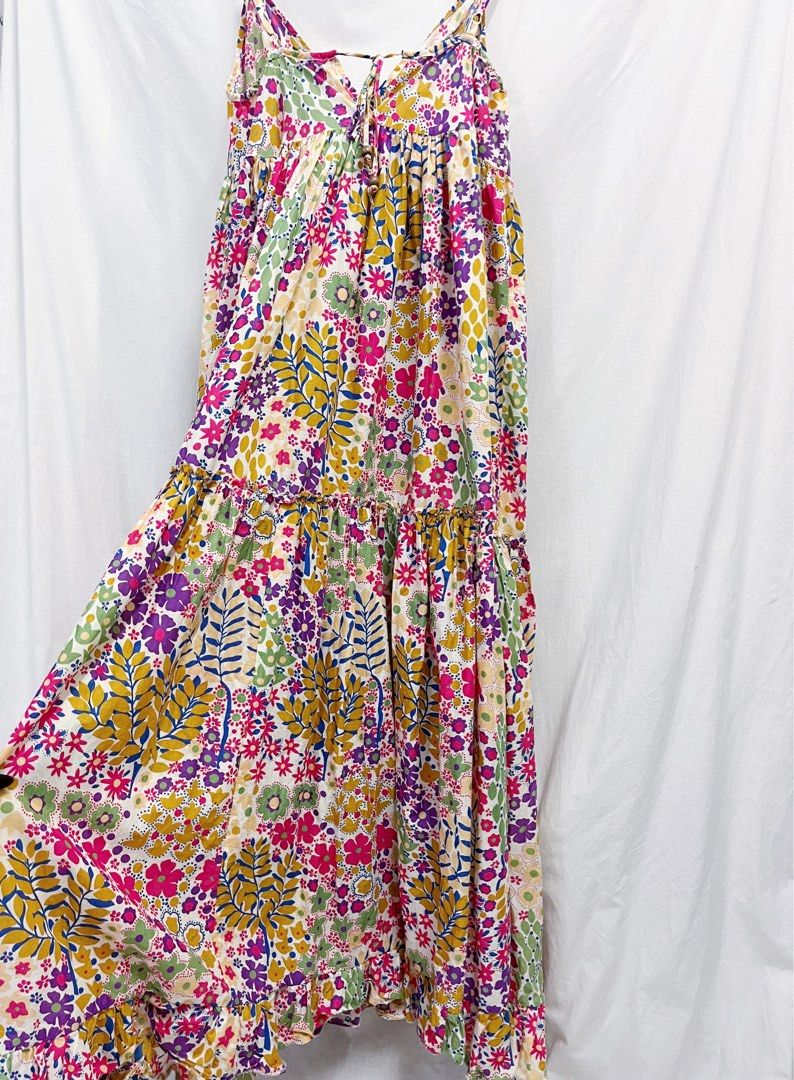 Floral cotton sundress on sale