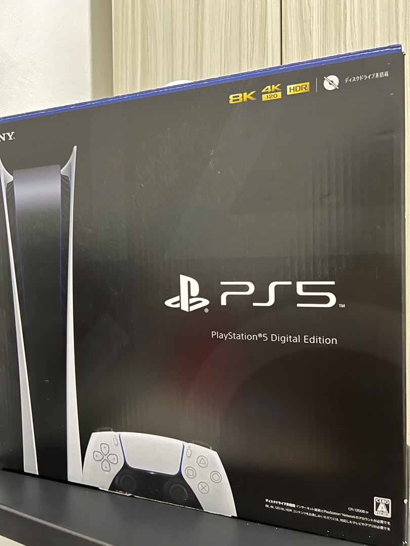 PS5 Digital Edition, Video Gaming, Video Game Consoles, PlayStation on