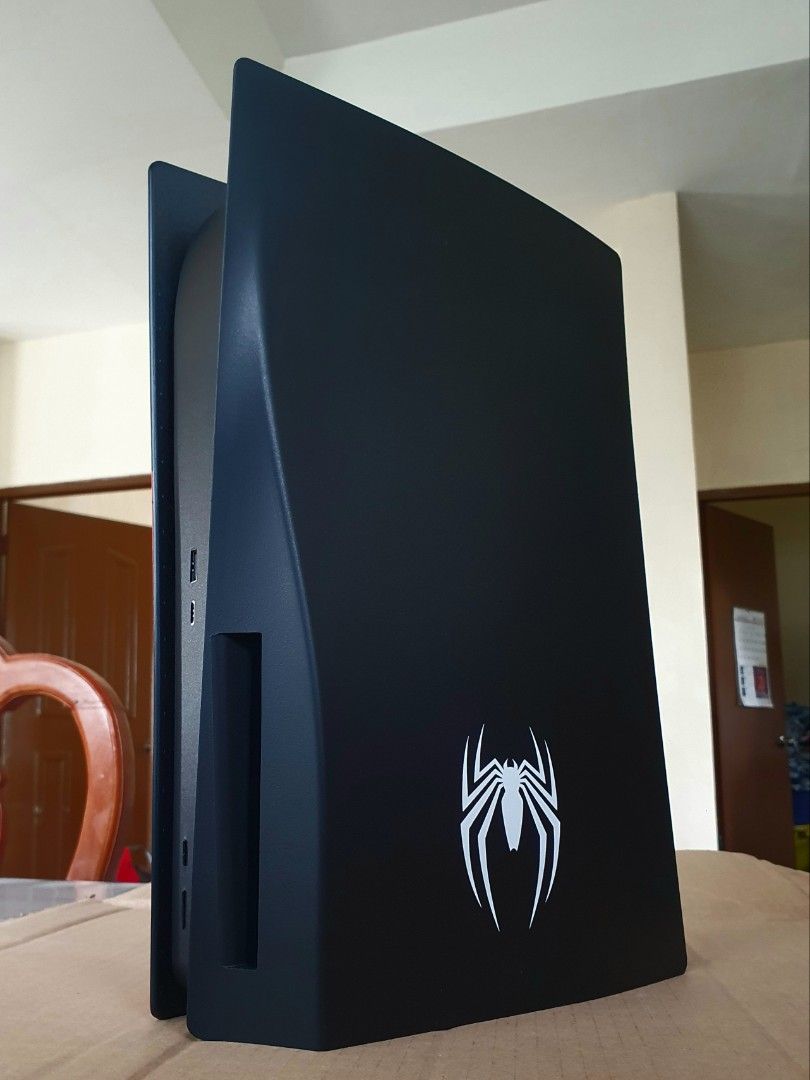 PS5 Faceplates Spiderman 2 (3rd party brand) (Category: Cases & Covers) located in Manila. Submitted by kiddgamer (Listing ID 1264218322, Image 2). Description: Hello good day! Spiderman Faceplates are now in stock. Can be ordered via Lalamove or Shopee ht tps://shp.ee/q39waub NOTE: This is a 3rd party brand and has no PS logo.