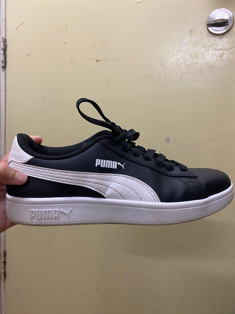 Puma Smash V2 Leather Jr