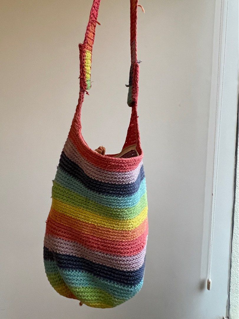Rainbow Beach Bag Women s Fashion Bags Wallets Beach Bags on
