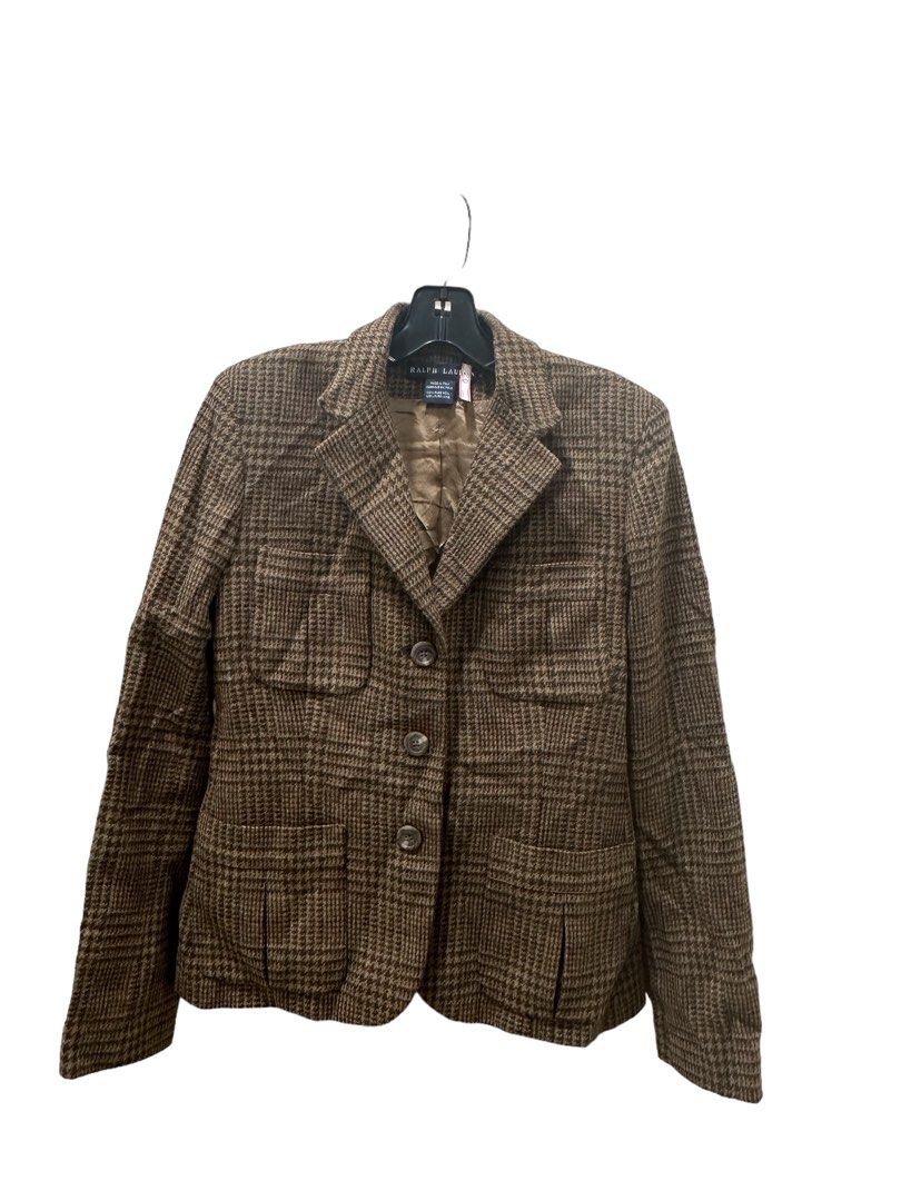 Ralph lauren gun check coat discount