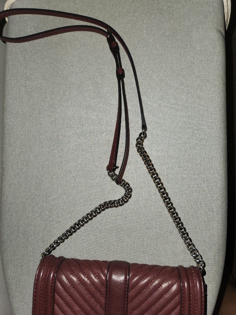 Rebecca minkoff chevron discount quilted small love crossbody
