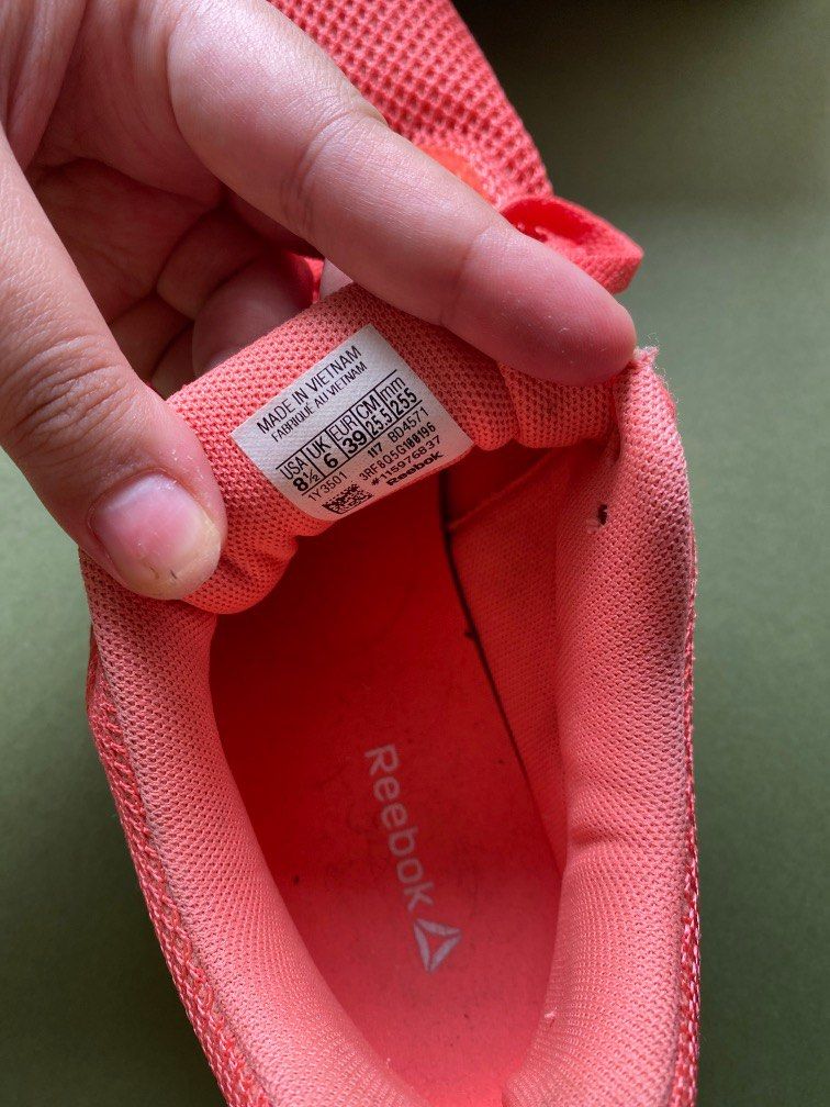 Reebok Twistform Neon Pink Women s Fashion Footwear Sneakers on