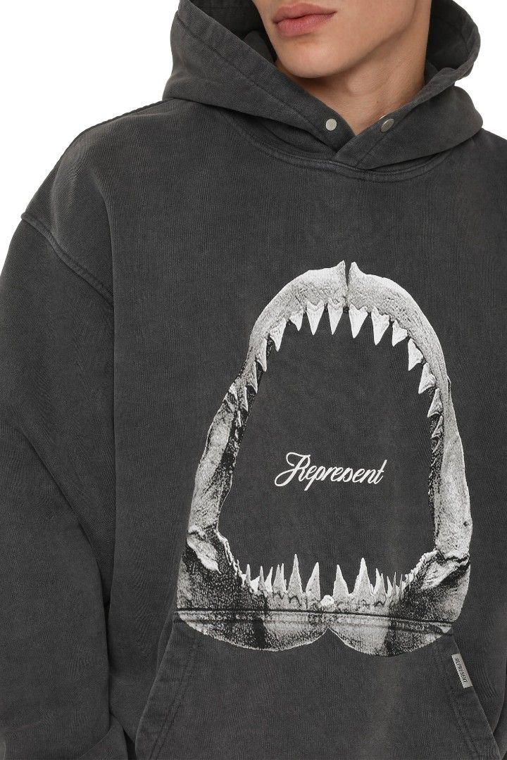 Represent shark hoodie on sale